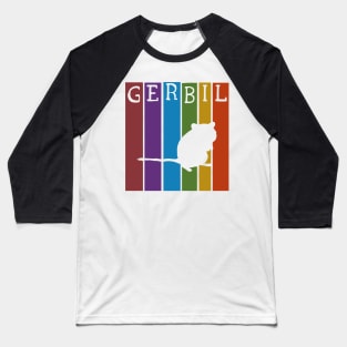 Vintage stripe gerbil Baseball T-Shirt